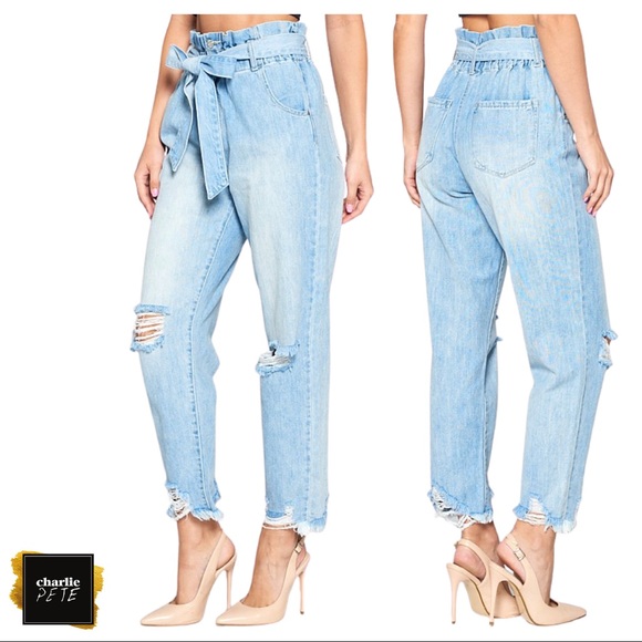 NWT Mom Denim Jeans - Picture 2 of 3